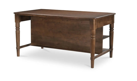 Russet Kitchen Island Brown