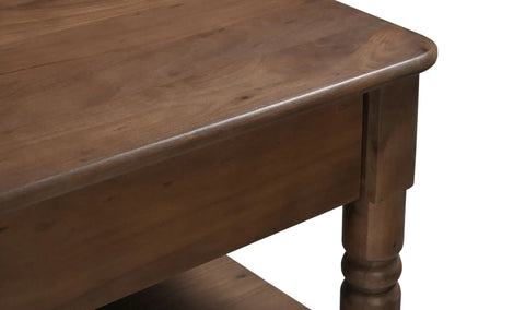 Russet Kitchen Island Brown
