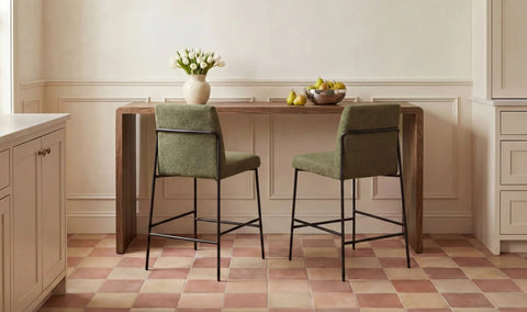 Carrie Counter Table Walnut
