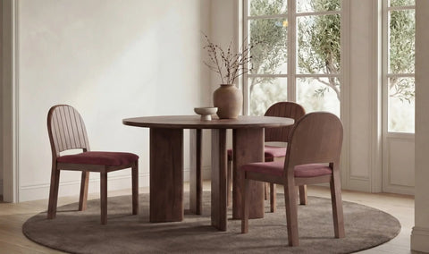 Emil Dining Chair Berry-Set of Two
