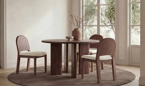 Emil Dining Chair Cream-Set of Two