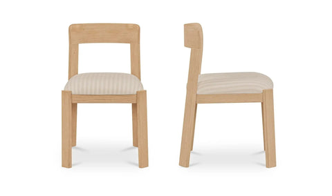 Oli Dining Chair Stripe-Set of Two