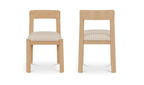Oli Dining Chair Stripe-Set of Two