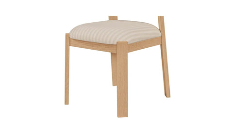 Oli Dining Chair Stripe-Set of Two