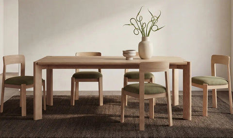 Oli Dining Chair Dark Green-Set of Two