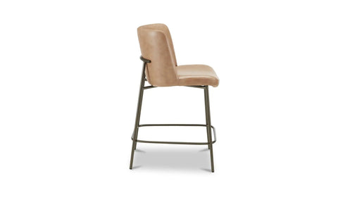 Early Counter Stool Tan Leather
