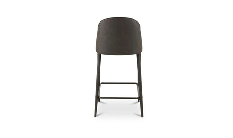 Burton Counter Stool Dark Teal Vegan Leather