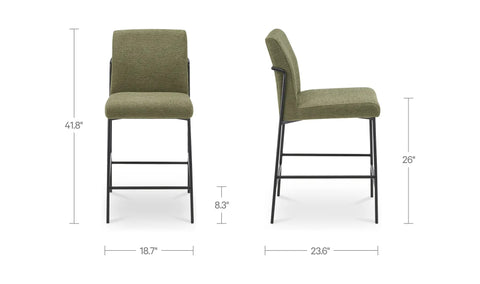 Danny Counter Stool Green