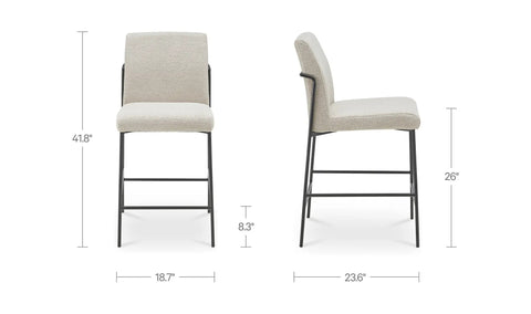 Danny Counter Stool Ivory