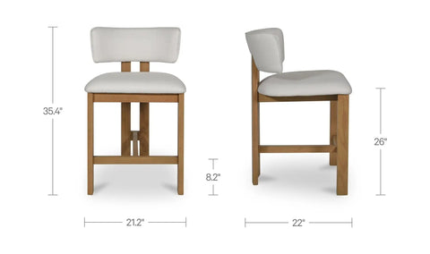 Morel Counter Stool Cream