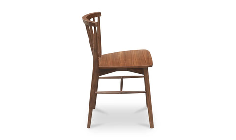 Marley Dining Chair Walnut-Set of Two