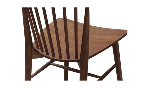Marley Dining Chair Walnut-Set of Two