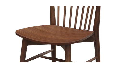 Marley Dining Chair Walnut-Set of Two