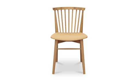 Marley Dining Chair Oak-Set of Two