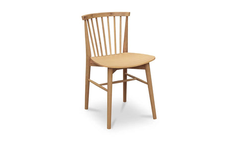 Marley Dining Chair Oak-Set of Two