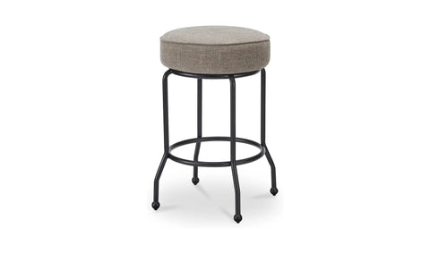 Kelsey Swivel Counter Stool Light Brown