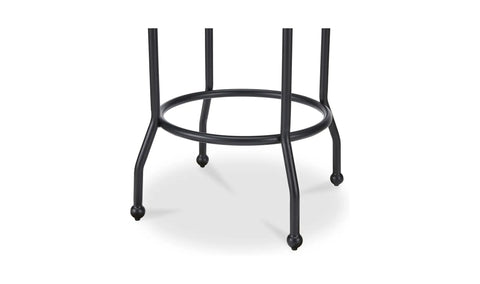 Kelsey Swivel Counter Stool Light Brown