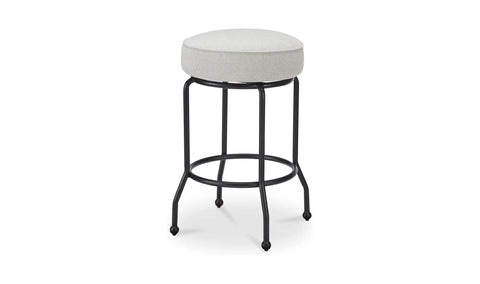 Kelsey Swivel Counter Stool Beige