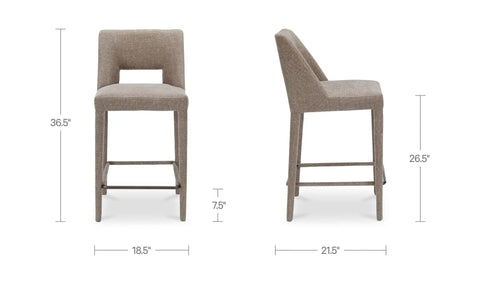 Joyce Counter Stool Light Brown