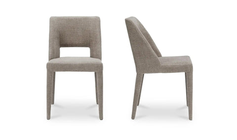 Joyce Dining Chair Light Brown-Set of Two