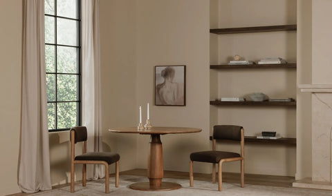 Clark Dining Table Brown