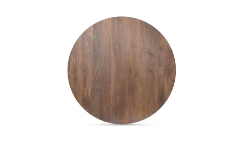Lia Round Dining Table Dark Brown