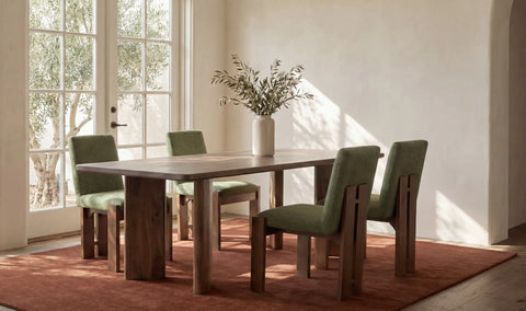 Lia Dining Table Dark Brown