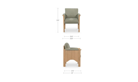 Bauer Dining Chair Sage