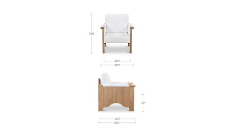 Bauer Accent Chair Cream