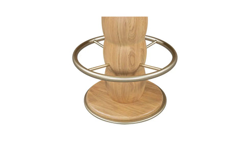 Nio Swivel Counter Stool White Mist