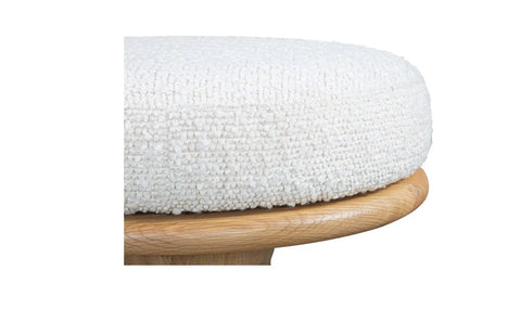 Nio Swivel Counter Stool White Mist