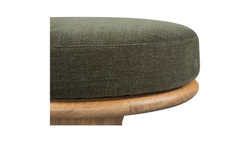 Nio Swivel Counter Stool Dark Green