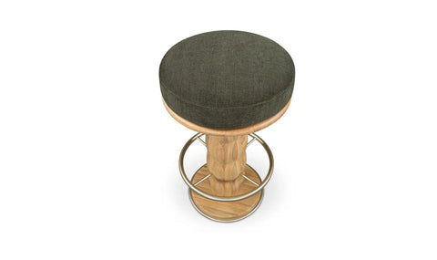 Nio Swivel Counter Stool Dark Green