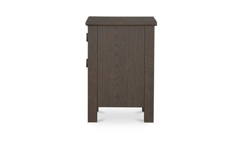 Loren Small Nightstand Dark Brown