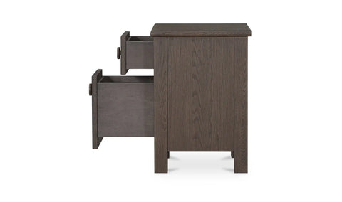 Loren Small Nightstand Dark Brown