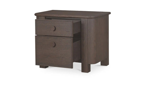 Loren Large Nightstand Dark Brown