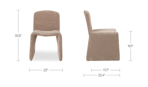 Ella Dining Chair Camel
