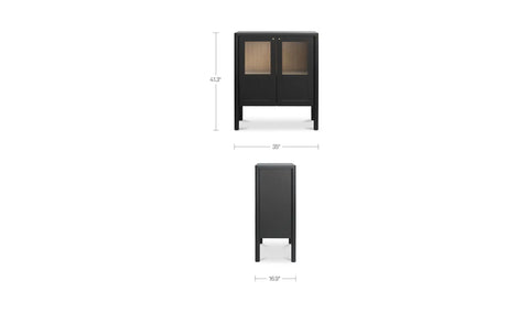 Hannah Cabinet Black