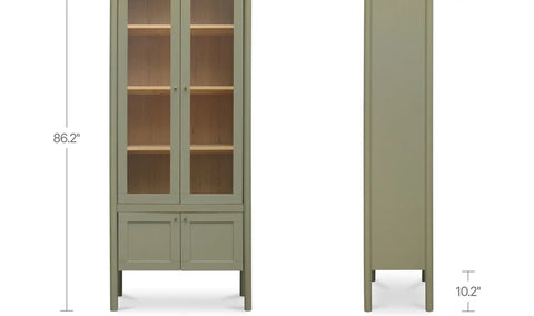 Hannah Tall Cabinet Green