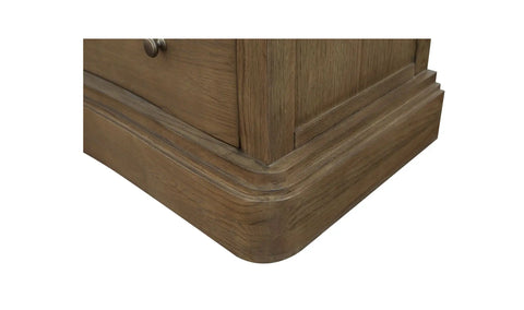 Clarence 6 Drawer Dresser Warm Brown