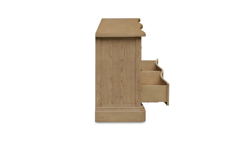 Clarence 6 Drawer Dresser Natural
