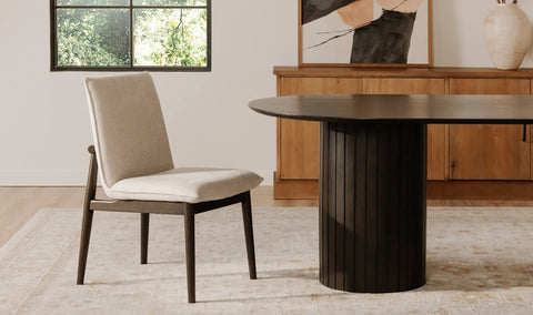 Charlie Dining Chair Beige– Set Of Two