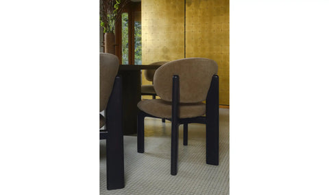Sami Dining Chair Brown Set Of Two