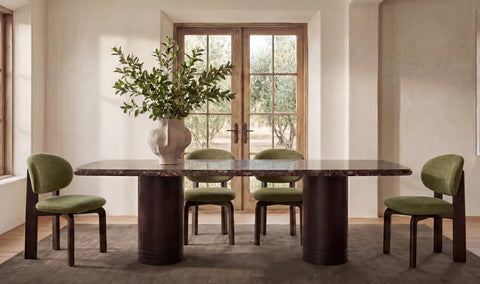 Sami Dining Chair Olive Set of Two
