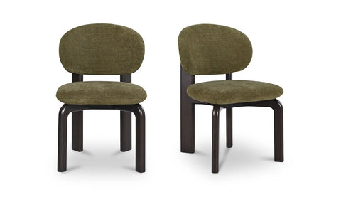 Sami Dining Chair Olive Set of Two