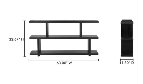 Miri Shelf Small Black