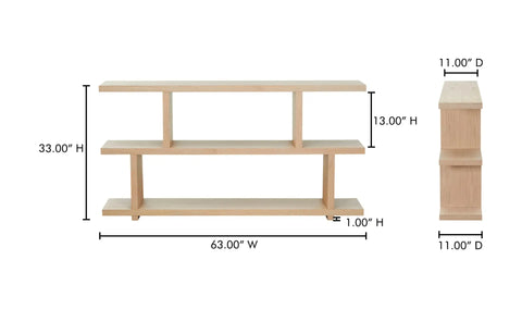 Miri Small Shelf Oak