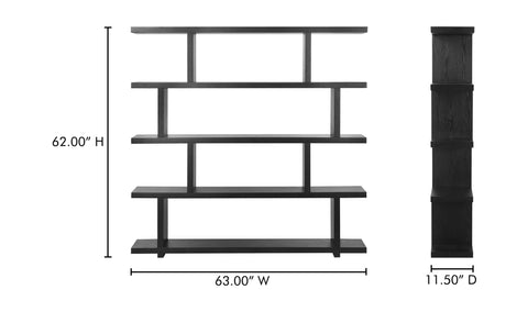 Miri Shelf Large Black