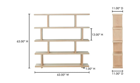 Miri Large Shelf Oak