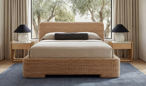 Claudia Bed King Natural